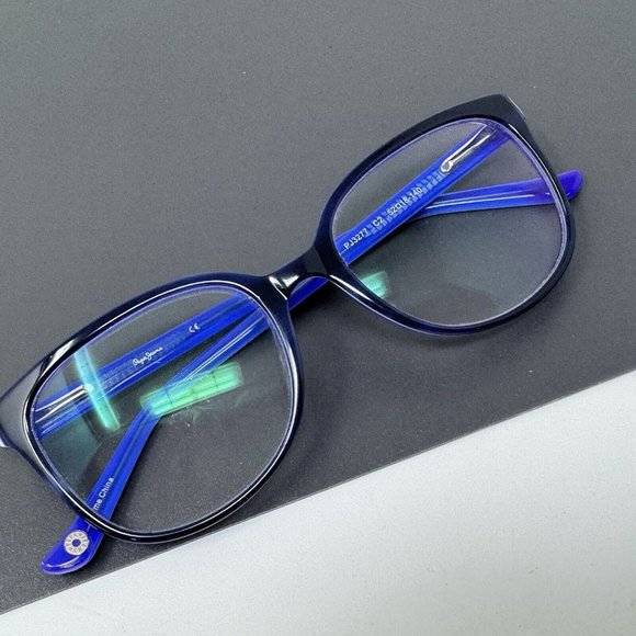 Pepe Jeans Eyeglasses Eugenie PJ3277 C2 Frames 52 [] 18 140 Flex Hinges - Picture 12 of 13